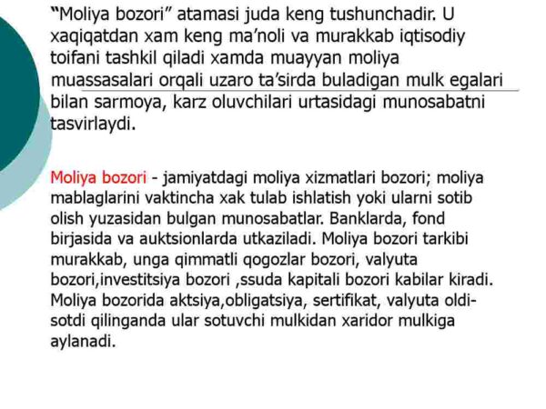 Moliya-kredit tizimi statistikasi - Image 3