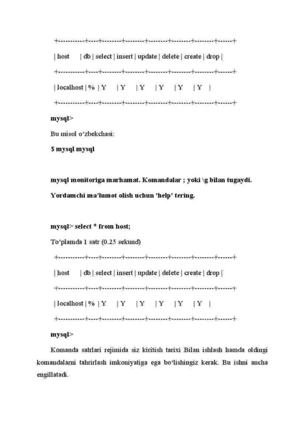 MySQL pаketi kоmаndаlаri - Image 4
