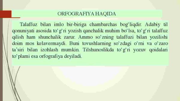 Orfografiya - Image 3