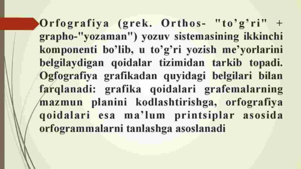 Orfografiya - Image 4