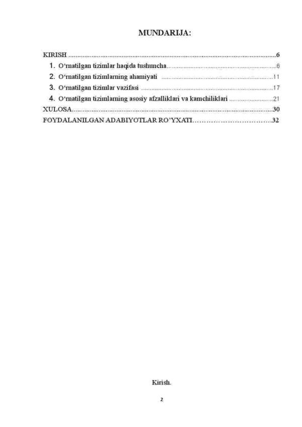 O'rnatilgan tizimlarning asosiy afzalliklari va kamchiliklari - Image 2