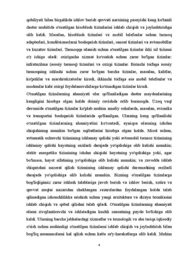 O'rnatilgan tizimlarning asosiy afzalliklari va kamchiliklari - Image 4