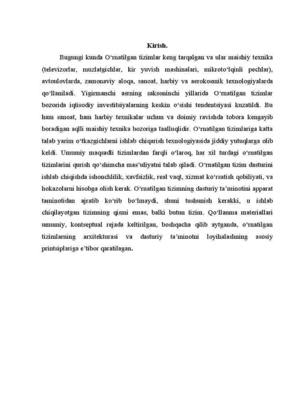 O'rnatilgan tizimlar modellari - Image 3