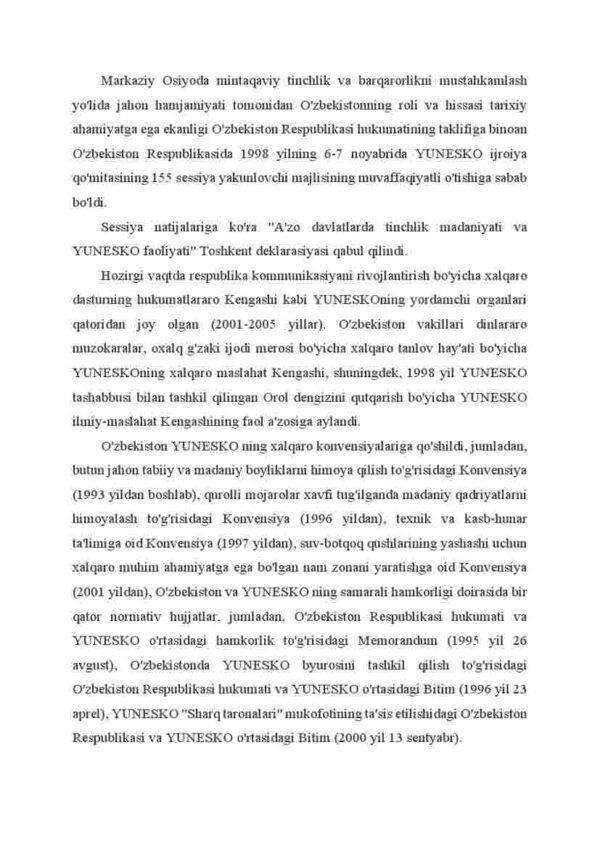 O'zbekiston va YUNESKO - Image 3