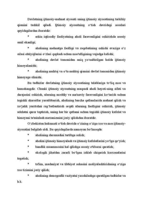 O'tish iqtisodiyoti sharoitida ijtimoiy-mehnat munosabatlari tizimini shakllantirish va boshqarish - Image 3
