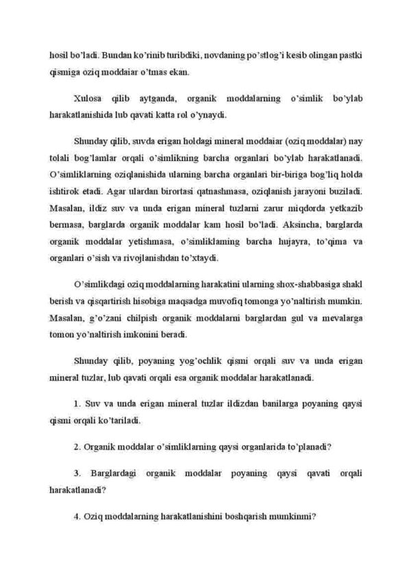 Poyada oziq moddalarning harakatlanishi - Image 3