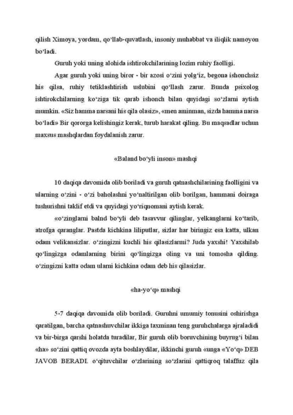 Psixologik – pedagogik trening - Image 4