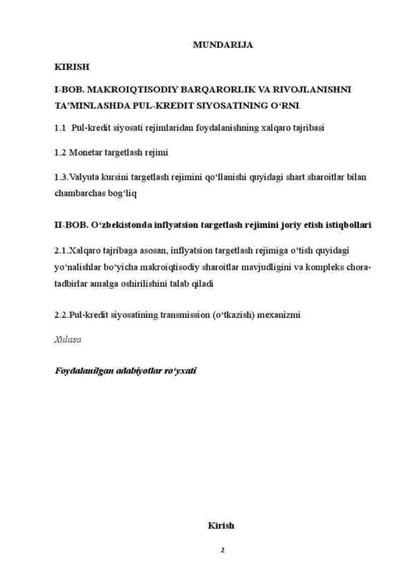 Pul muomalasi. Kredit tizimi va banklar - Image 2