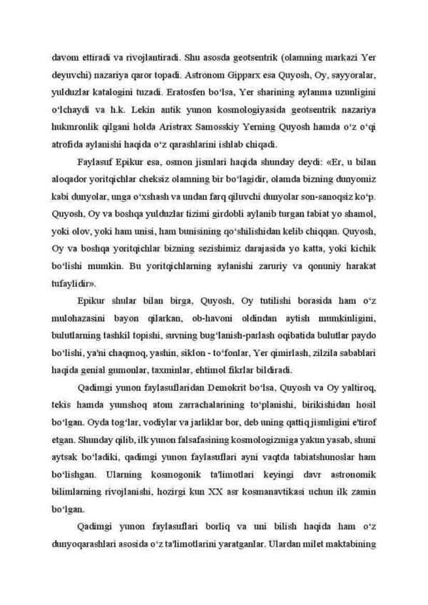 Qadimgi yunon va Rim falsafasi - Image 3
