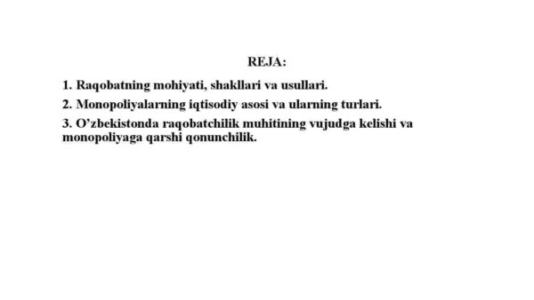 Raqobat va monopoliya - Image 2