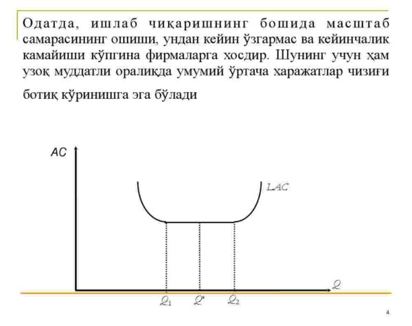 Raqobatlashuvchi firma va tarmoqning uzoq muddatli oraliqdagi muvozanati va tarmoqning taklifi - Image 4
