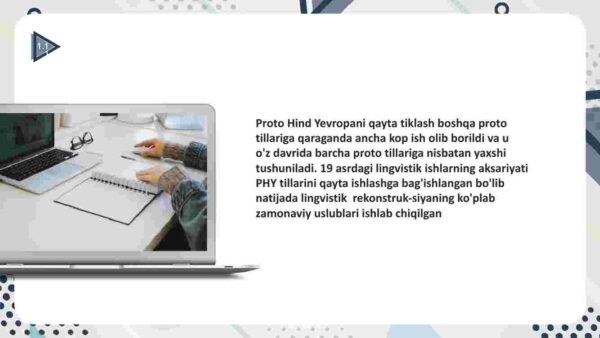Roman-German filologiyasiga  kirish Proto Hind-Yevropa tilining tovush tarkibi va tilni rekonstruksiya qilish masalasi - Image 2