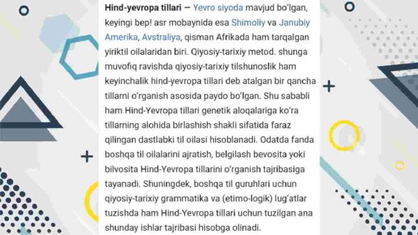 Roman-German filologiyasiga  kirish Proto Hind-Yevropa tilining tovush tarkibi va tilni rekonstruksiya qilish masalasi - Image 3