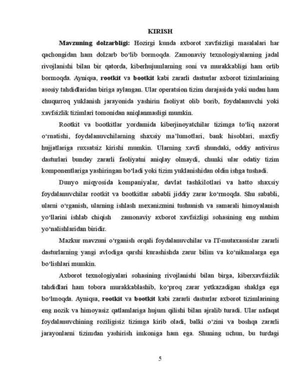 Rootkit va Bootkit zararli dasturlari - Image 3
