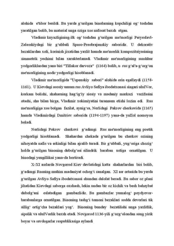 Sharqiy saxoliblar slovyanlar, qadimgi rus arxitekturasi - Image 3