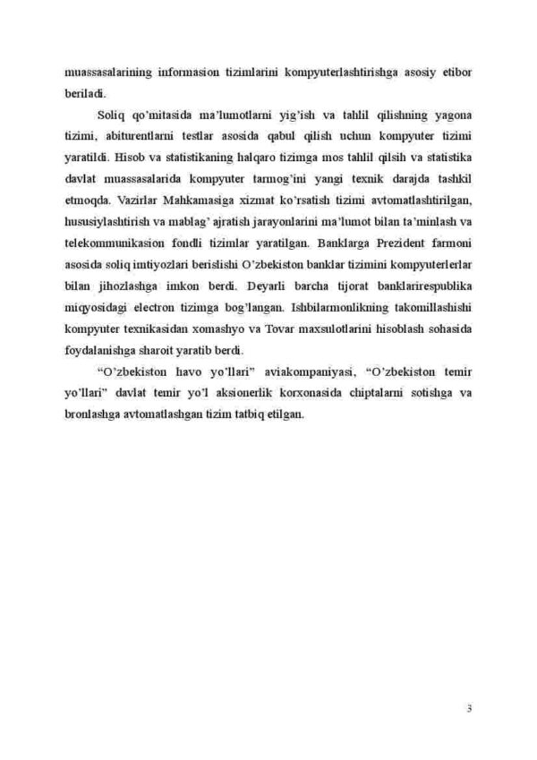 Shaxsiy kompyuterlarni jixozli nazorati va ularga texnik xizmat ko'rsatish - Image 3