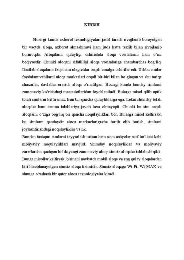 Simsiz aloqa. WiFi va WiMAX - Image 2