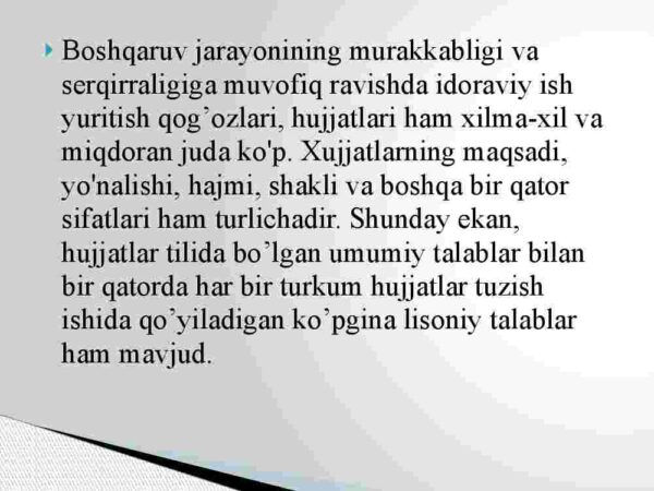 Sohaviy xizmat yozishmalari - Image 2