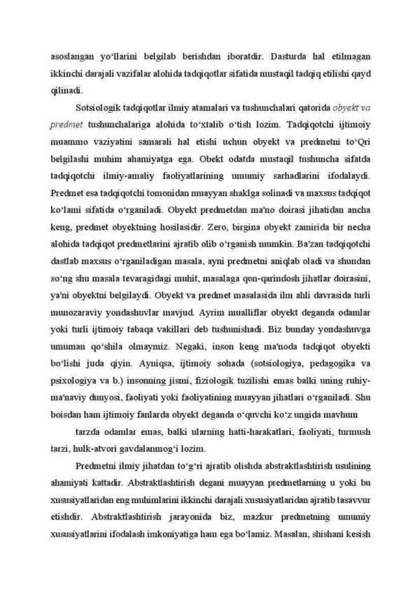 Sotsiologik tadqiqotlarni tashkil etish va umumlashtirish - Image 4