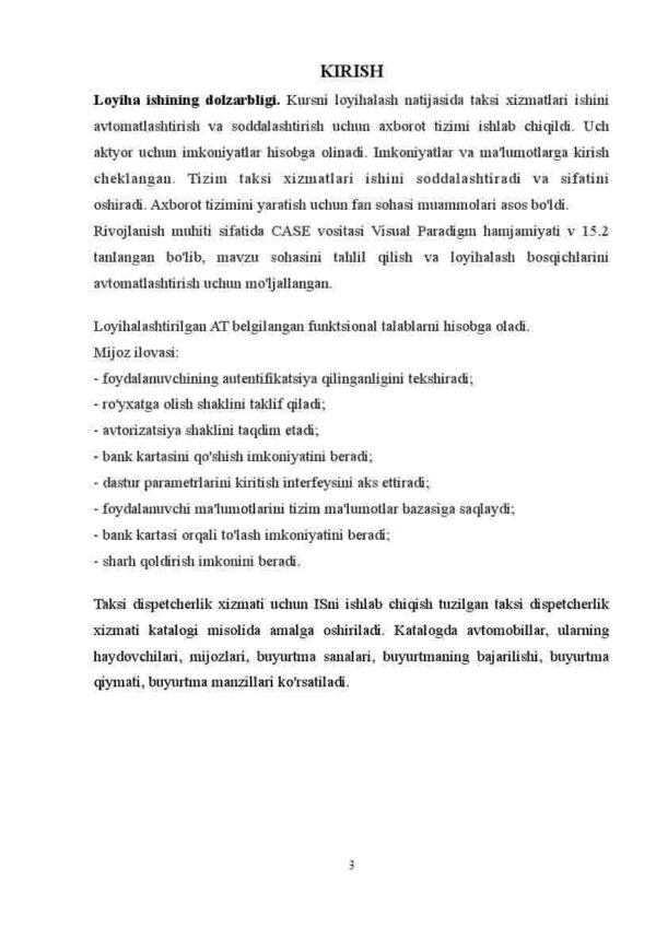 Taksi xizmati va axborot tizimi mobil ilovasini ishlab chiqish - Image 3