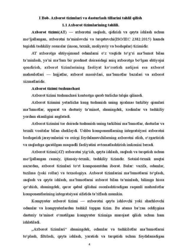 Talabalarni davom etayotgan voqealar haqida xabardor qiluvchi axborot tizimini ishlab chiqish - Image 4
