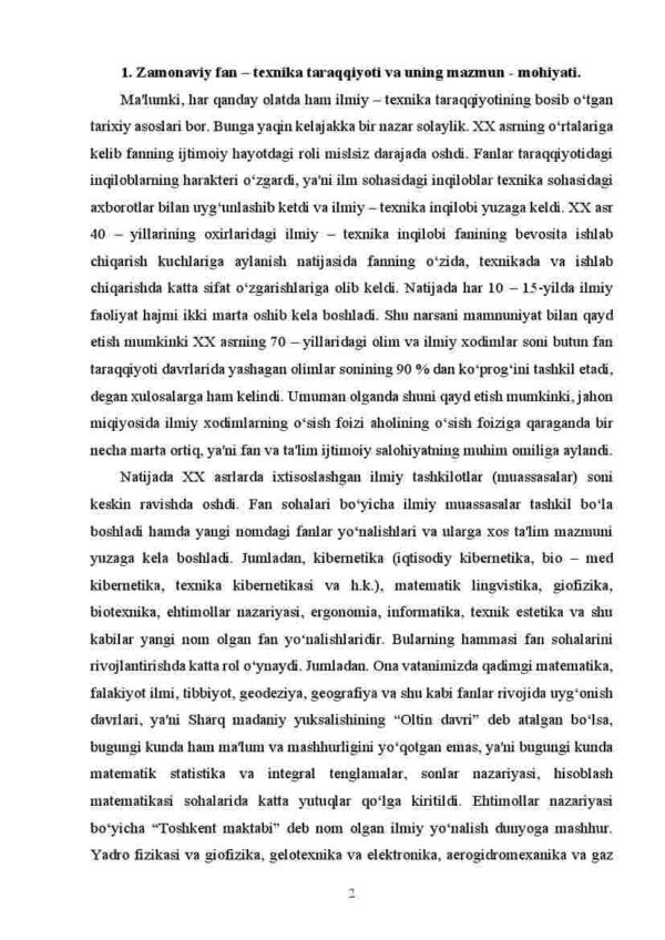 Ta'lim mazmuni va o'rta maxsus, kasb – hunar ta'limi - Image 2