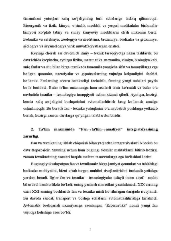 Ta'lim mazmuni va o'rta maxsus, kasb – hunar ta'limi - Image 3