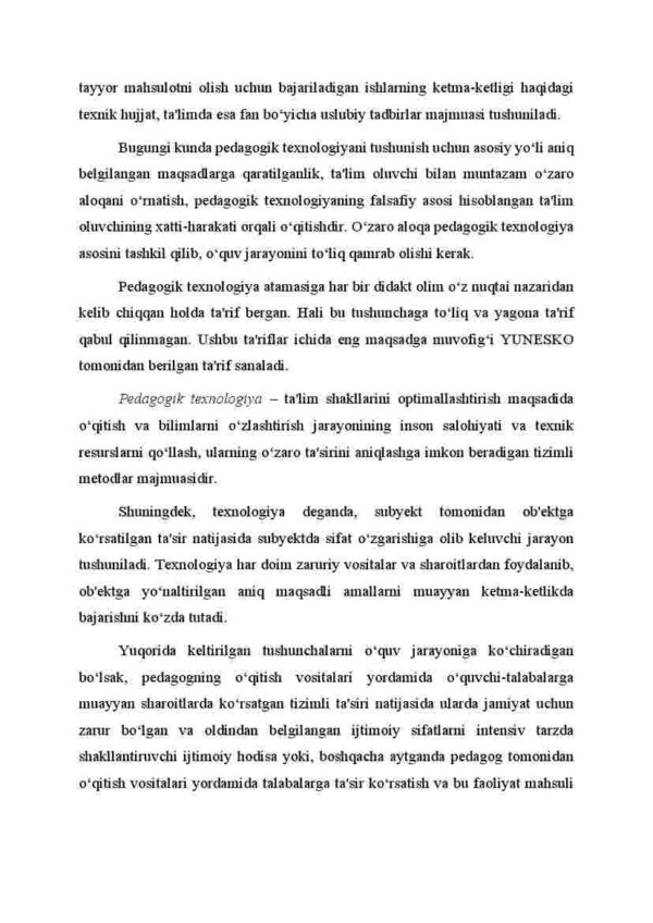 "Tarbiyaviy ishlar uslubiyoti" fanini o'qitishda yangi pedagogik texnologiya usullaridan foydalanish - Image 3