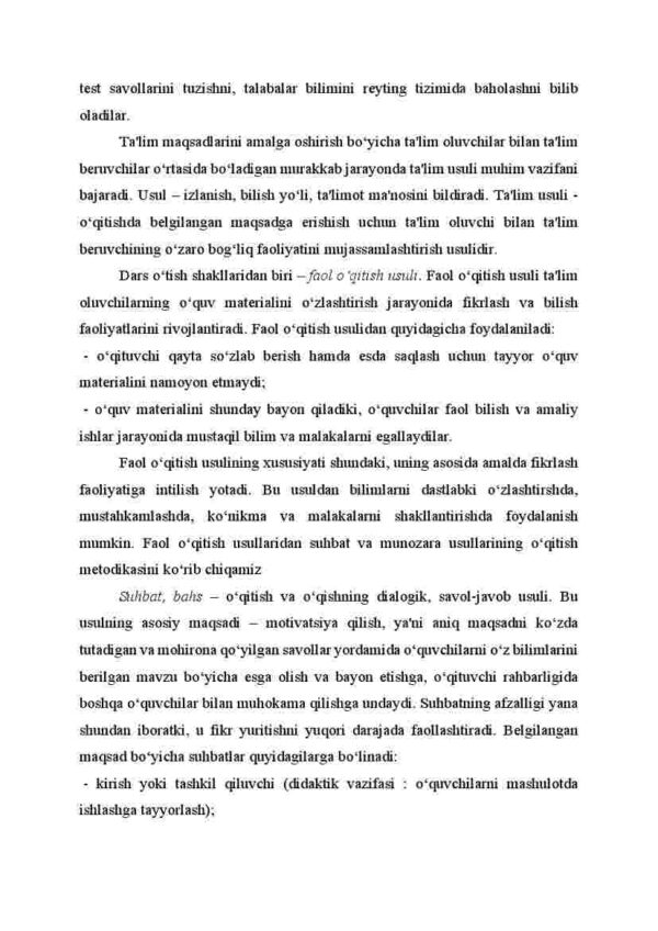 Tarbiyaviy ishlar yuzasidan ishlab chiqilgan metodik tavsiyalar - Image 3