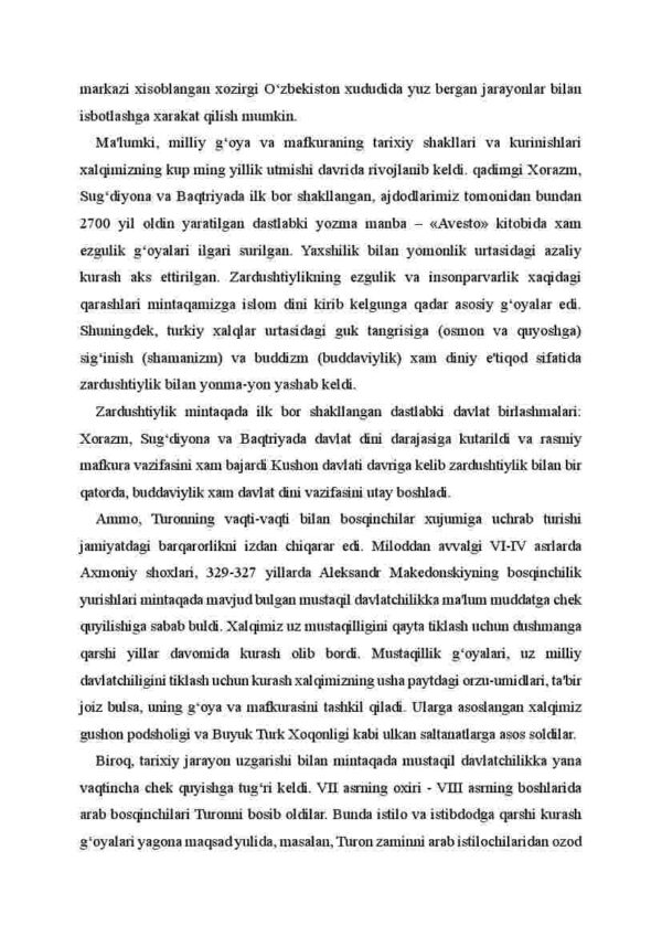 Tarixiy taraqqiyot: g'oyaviy va mafkuraviy jarayonlar - Image 3