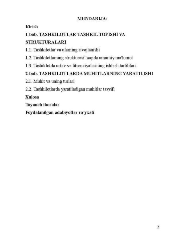 Tashkilot va uning muhiti - Image 2