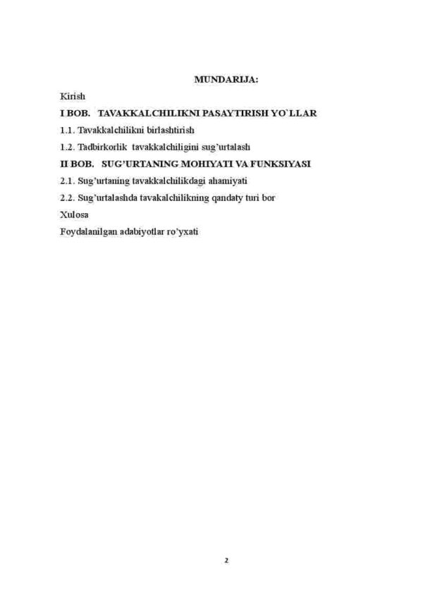 Tavakkalchilikni pasaytirishda sug'urtaning ahamiyati - Image 2