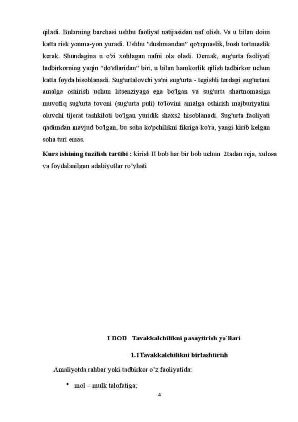 Tavakkalchilikni pasaytirishda sug'urtaning ahamiyati - Image 4