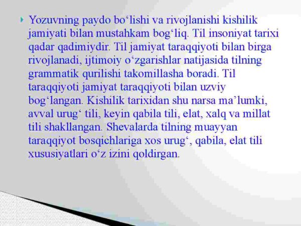 Til va yozuv masalalari - Image 3