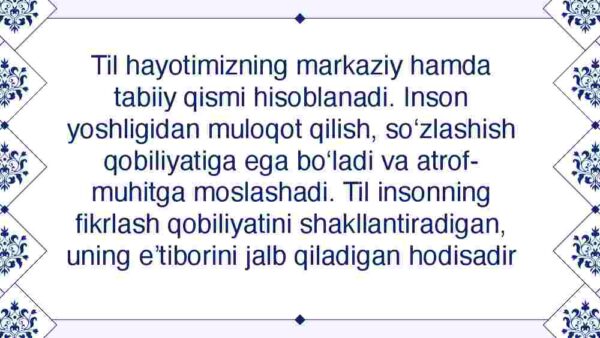 Tilning axborot to'plash va uzatish funksiyasi - Image 2