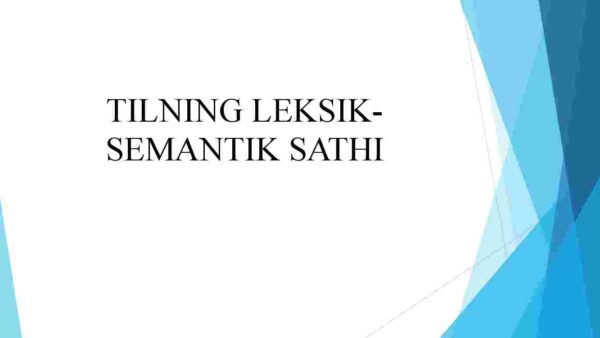 Tilning leksik-semantik sathi