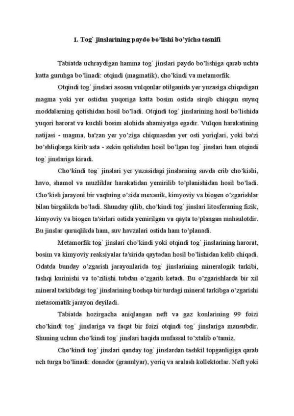 Tog' jinslarining xossalari - Image 2