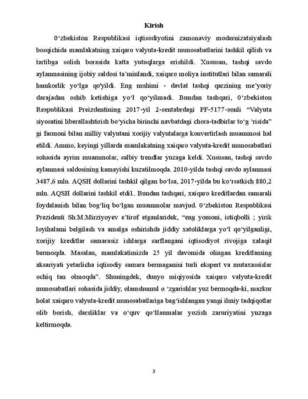 Valyuta munosabatlari va to'lov balansi - Image 3