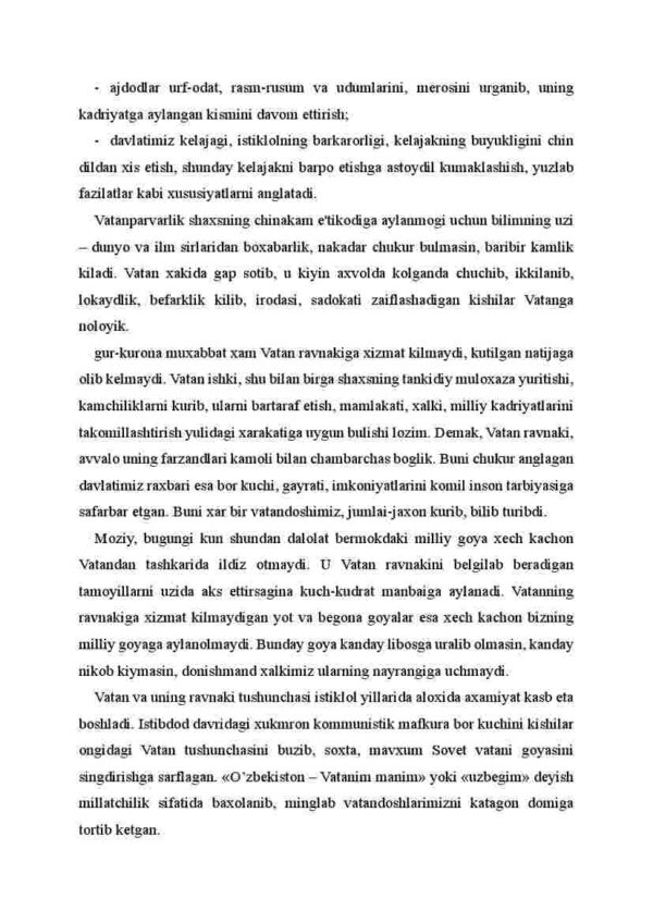 Vatan ravnaqi va yurt tinchligi - Image 4