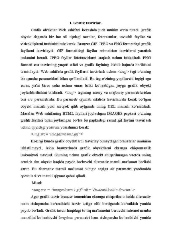 Web sahifada grafika va multimedia - Image 2