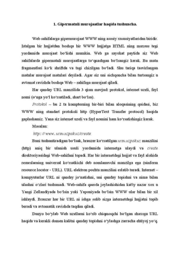 Web sahifalarga murojaat - Image 2