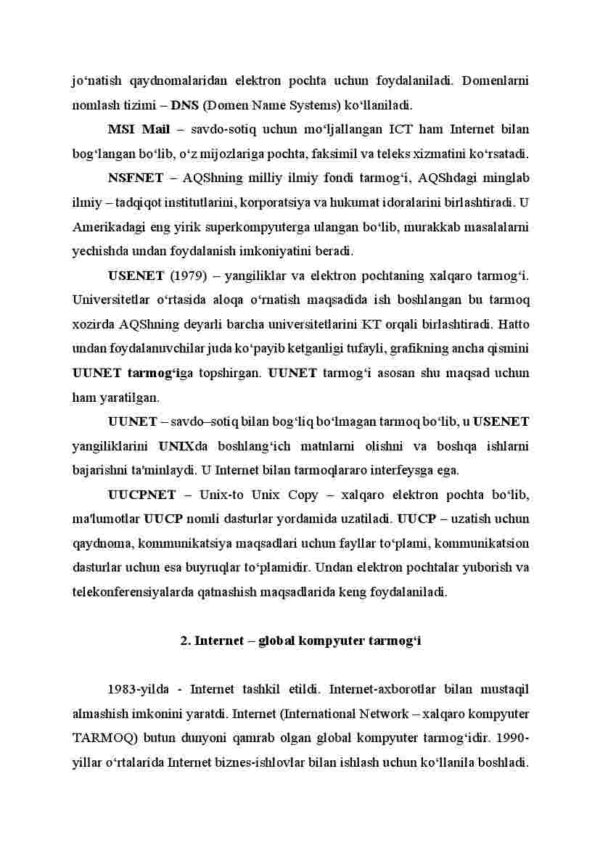 Web texnologiyalar faniga kirish. Kompyuter tarmoqlari - Image 4
