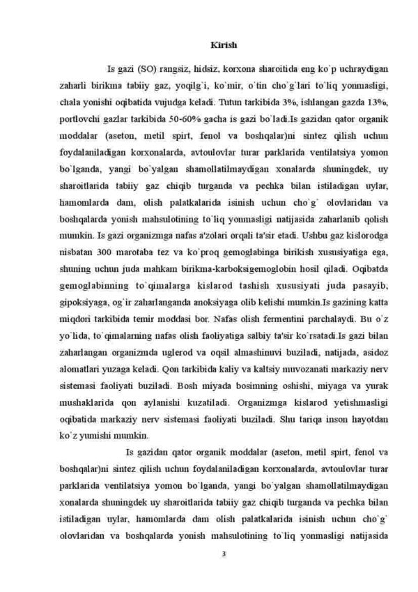 Xonada gaz hidi ko’tarilganda elektr tarmog’idan uzish dasturi va xonadagi gaz miqdorini OLED SSDI 306 ekranga chiqaruvchi dastur loyihasini yaratish - Image 3