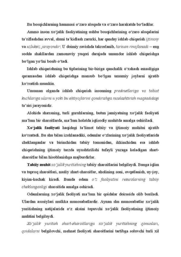 Xo'jalik yuritishning zaruriyati - Image 4