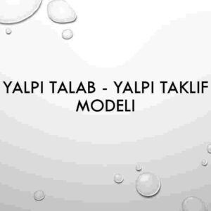 Yalpi talab - yalpi taklif modeli