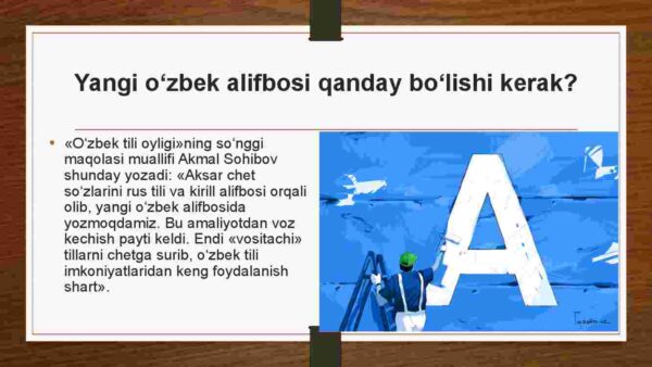 Yangi Alifbo va Imlo me'yorlari - Image 3