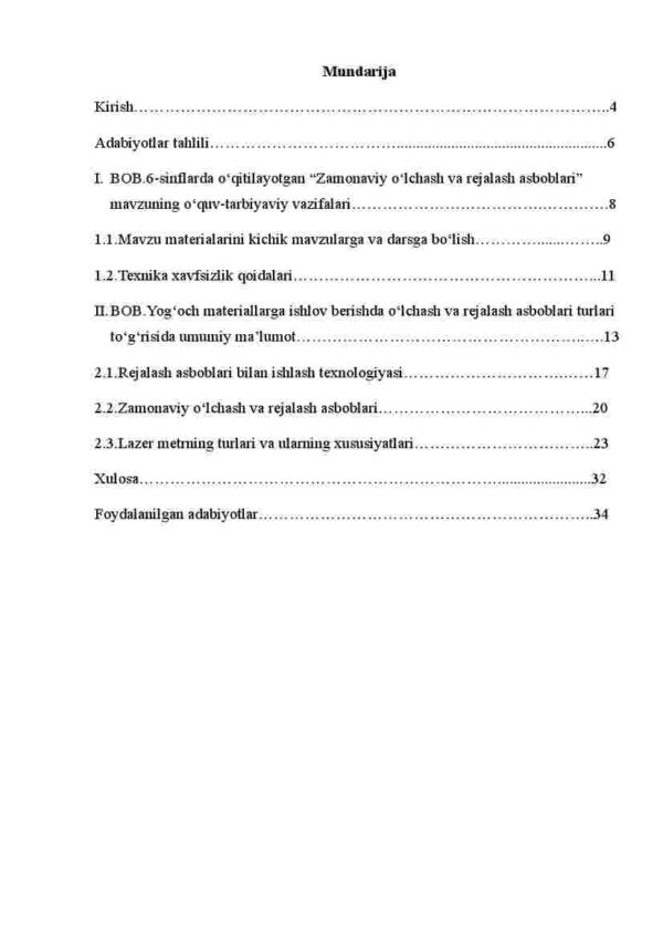 Zamonaviy o'lchash va rejalash asboblari - Image 2