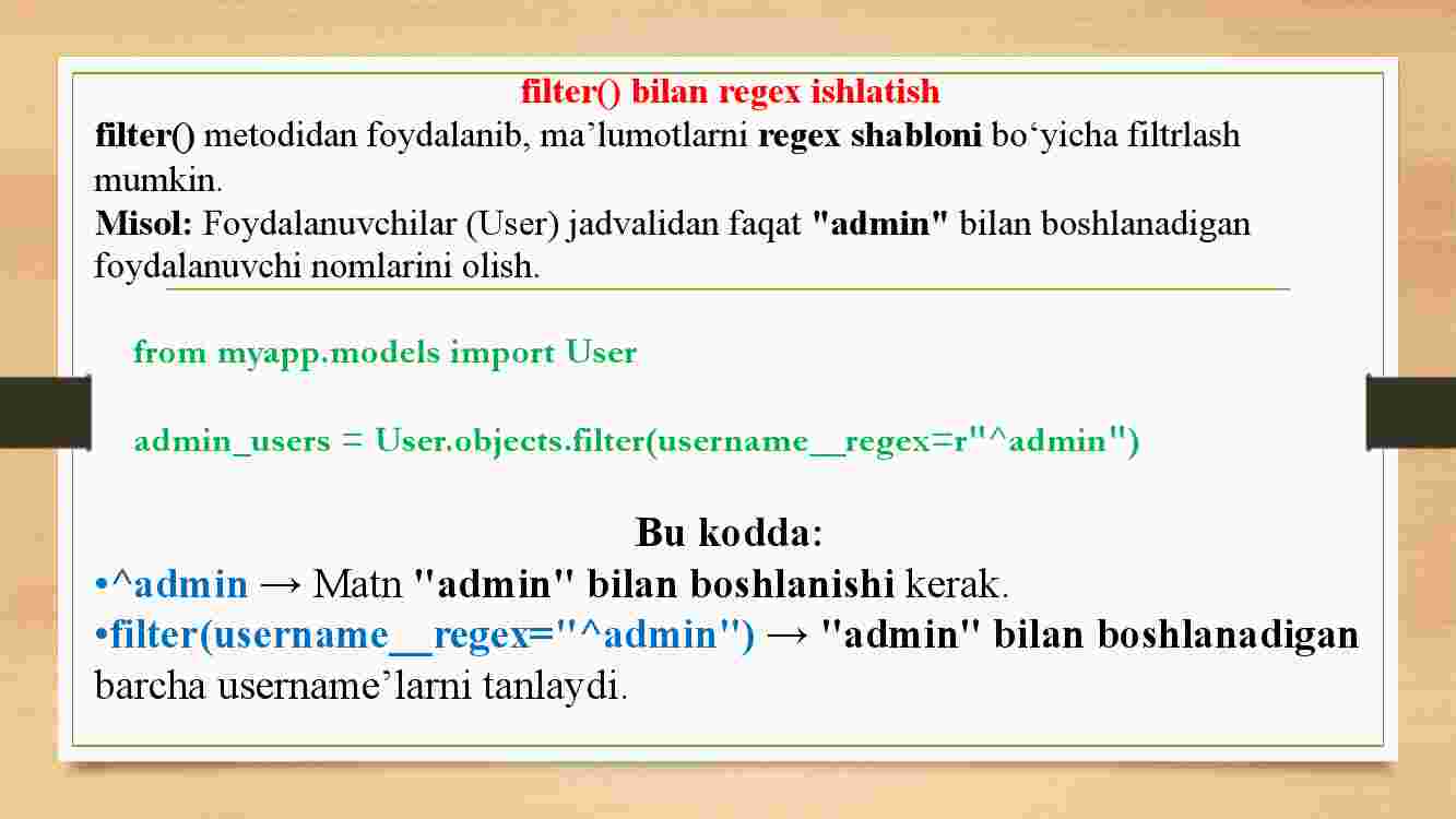 Django'da regex orqali maxsus so'rovlar yaratish - Image 3