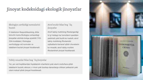 Ekologiya sohasidagi jinoyatlar - Image 3