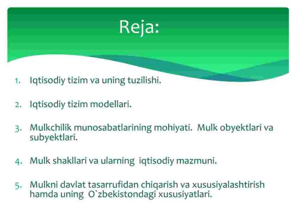 Ijtimoiy-iqtsodiy tizimlar va mulkchilik munosabatlari - Image 2